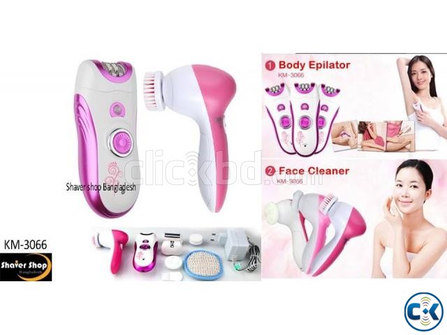 Kemei Female Shaving Knife Epilator Shaver KM-3066 large image 0