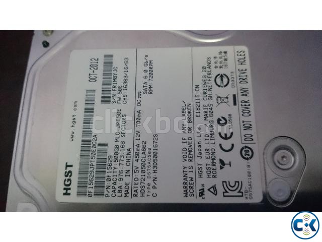  HGST Hitachi Hard Disk Drive 500GB large image 0