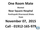 01 ONE Room Mate Required Panthapath Dhanmondi Dhaka