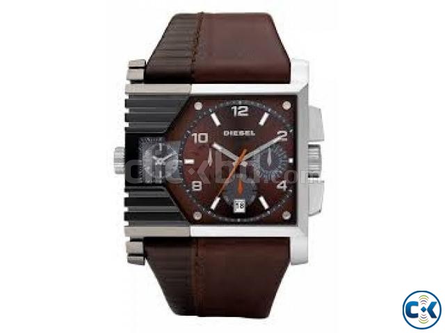 DIESEL DZ4186 Men s Leather Wrist Watch large image 0