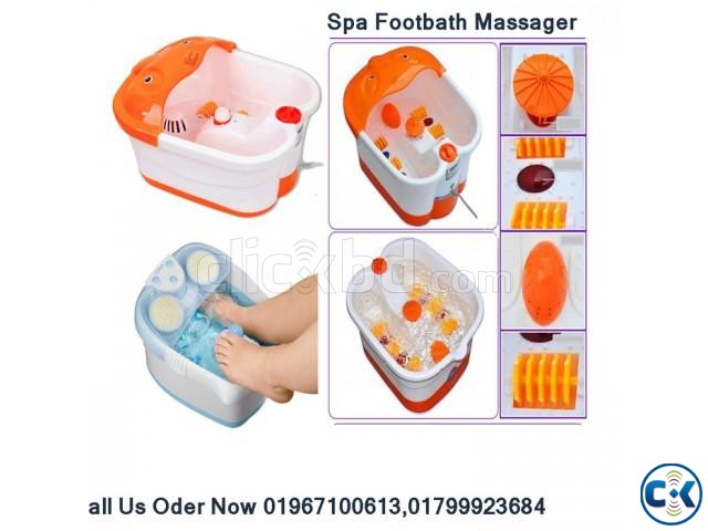 FOOT BATH MASSAGER SPA WITH HEAT VIBRATION INFRARED WITH R large image 0