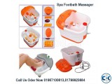 FOOT BATH MASSAGER SPA WITH HEAT, VIBRATION, INFRARED WITH R