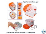 FOOT BATH MASSAGER SPA WITH HEAT VIBRATION INFRARED WITH R