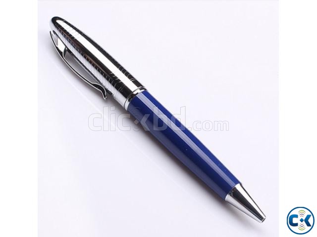 black ink luxury metal promotional ball pen large image 0