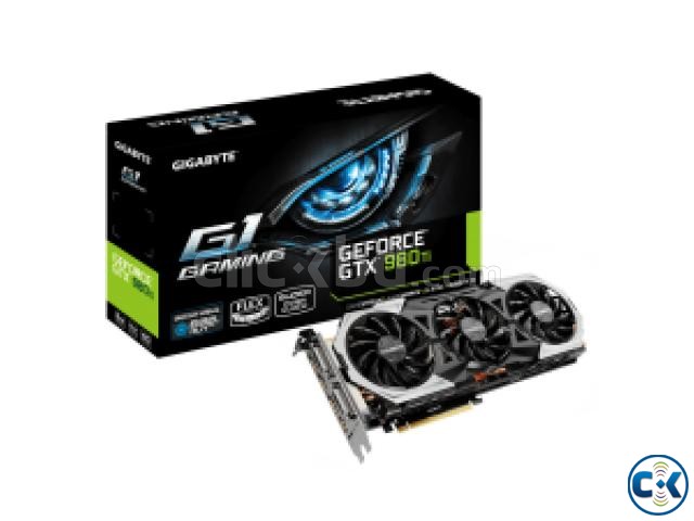 Gigabyte-980TI G1 GAMING-6GB Graphics Card large image 0