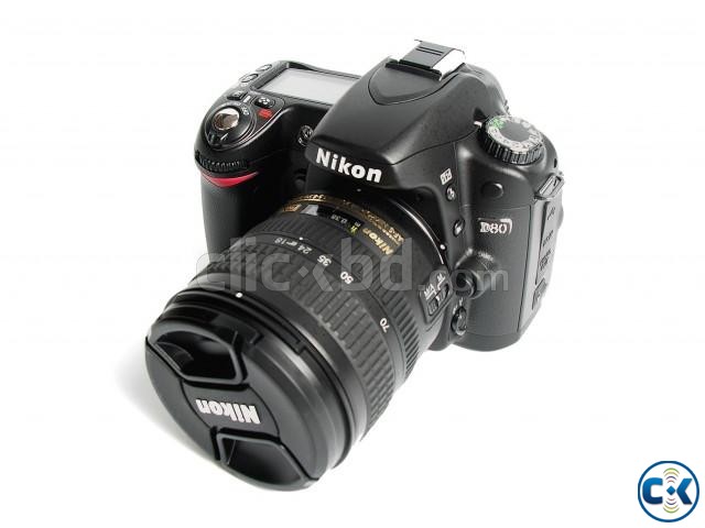 Nikon D80 DSLR Camera With 18-105mm Lens large image 0