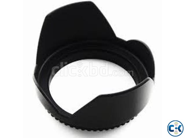 58mm Snap-on Tulip Lens Hood large image 0