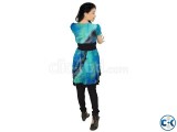 Shimanto Ltd.shiffon Georgette Casual Kurti - blue