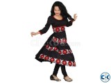 Shimanto Ltd.shiffon Georgette Casual Kurti - black