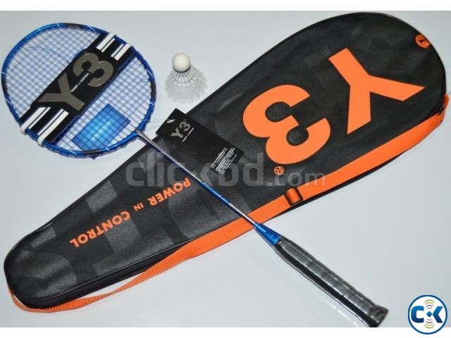 Y3 Conqueror Badminton Racket large image 0