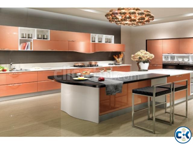 high gloss white lacquer kitchen cabinet large image 0