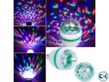 Multicolor Rotating LED Bulb