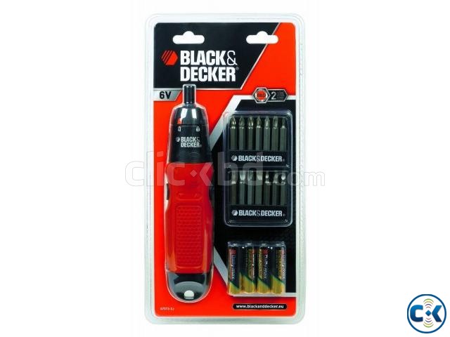 Cordless Screw Driver-Black Decker large image 0