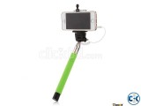 Selfie Stick with Audio Cable.