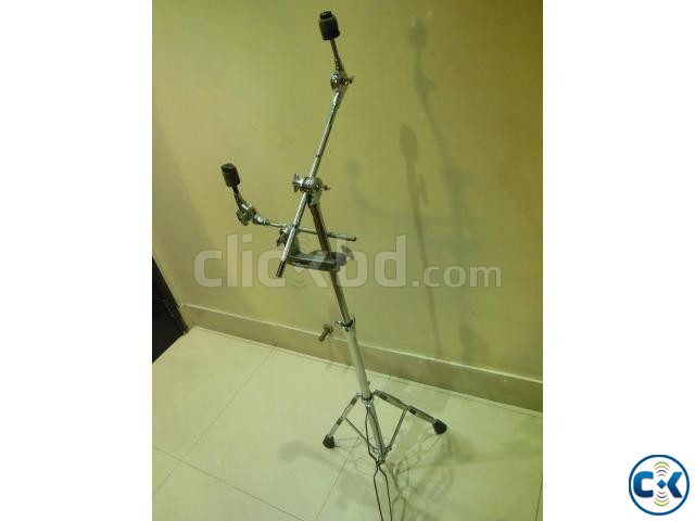 Boom stand with tama clamp and tama arm large image 0