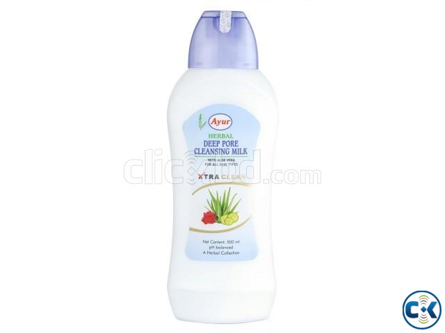 Ayur Herbal Deep Pore Cleansing Milk 100ml large image 0