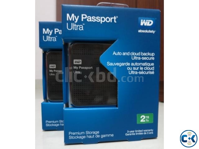 WD MyPassport Ultra 2TB portable HDD USA large image 0