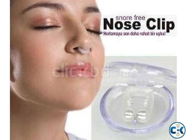 Magnetic Anti Snore Nose Clip large image 0