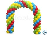 BALLOON DECORATION BALLOON ARCHES