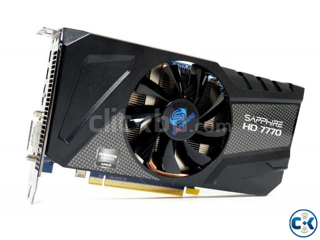 AMD sapphire HD 7770 Graphics Card large image 0