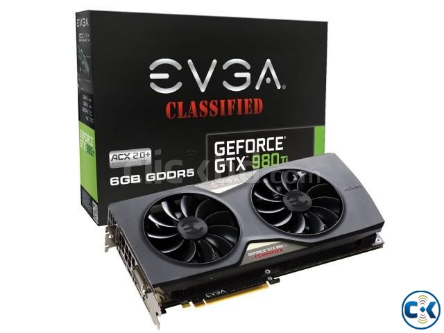 EVGA GeForce GTX 980 Ti CLASSIFIED GAMING ACX 2.0  large image 0