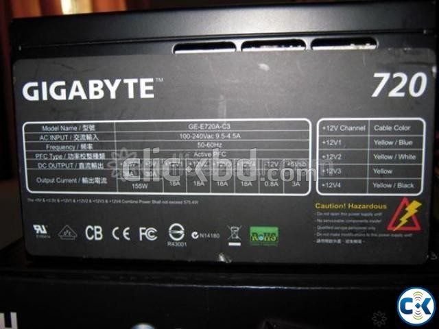 Gigabyte superb e720 Power supply for sale large image 0