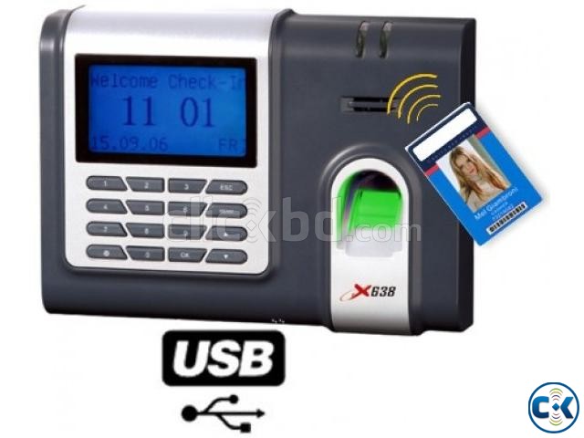 ZKT X638 Time Attendance Machine large image 0