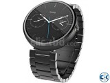 Brand New Moto 360 Smartwatch Steel Belt 