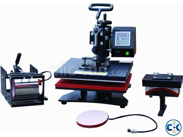 5 in 1 Combo Heat Transfer Machine large image 0