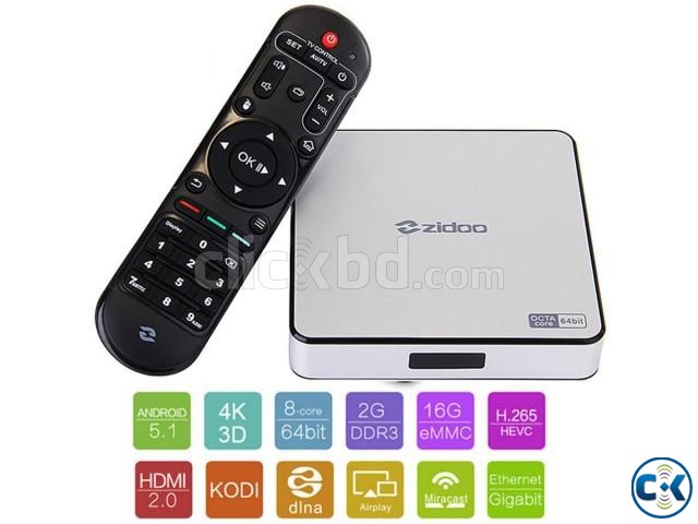 ZIDOO X6 Pro Android 5.1 Octa Core 3D 4K Media Player large image 0