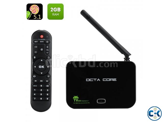 Z4 Android 5.1 TV Box - RK3368 64bit Octa Core Cortex A53 large image 0