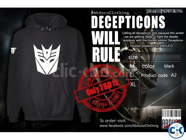 Cool hoodies for men by ABDUCO large image 0