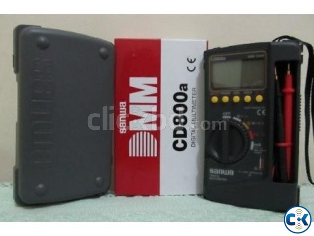 SANWA CD800a DIGITAL Multimeter-JAPAN large image 0