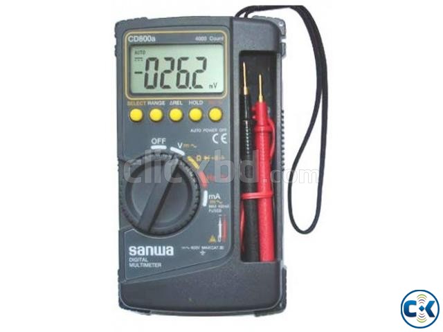 SANWA CD800a DIGITAL Multimeter-JAPAN large image 0