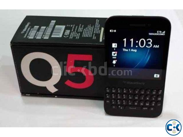 Brand New Blackberry Q5 Sealed Pack With 1 Yr Warranty large image 0