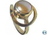 aLDOMIN Pearl moti Ring