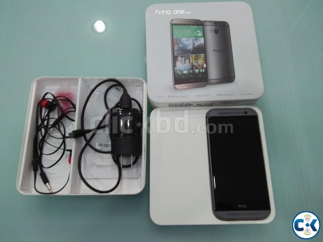 HTC One M8 Gray Full Box With Warranty large image 0