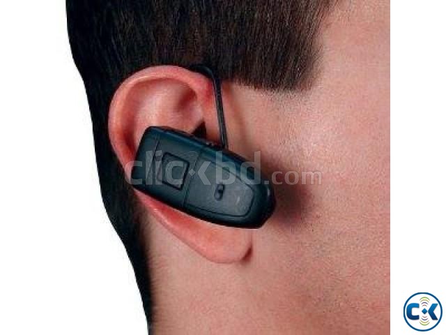 Spy mini bluetooth headset camera large image 0