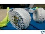 Manchester City Stereo Headphones White Black