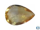 Aldomin Citrine Gemstone 9.1 Carat 