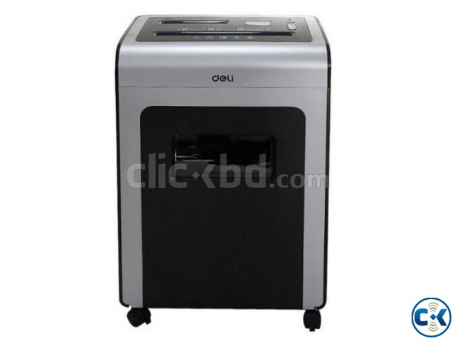 Deli 9915 10-Sheet Capacity Paper Shredder Machines large image 0