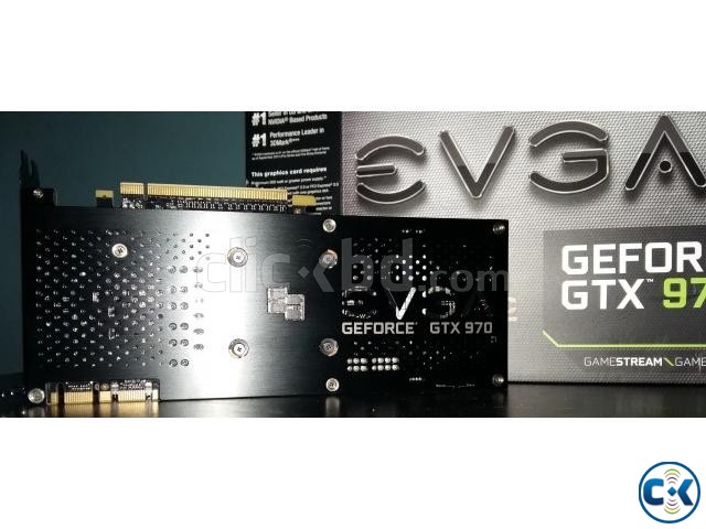 EVGA GTX 970 SSC ACX 2.0 with EVGA Backplate large image 0