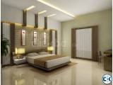 Bed room interior decoration