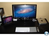 Apple Mac Mini with LED Monitor