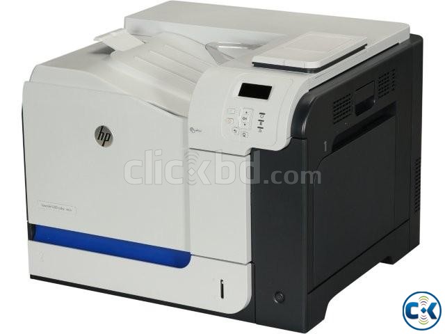 HP M551n Heavy duty fast laser color printer large image 0