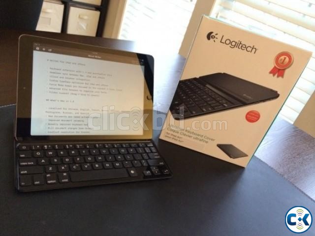 Logitech Ultrathin Keyboard Cover full Box for iPad Air large image 0