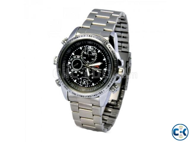 Silver Men s Spy Video Watch large image 0