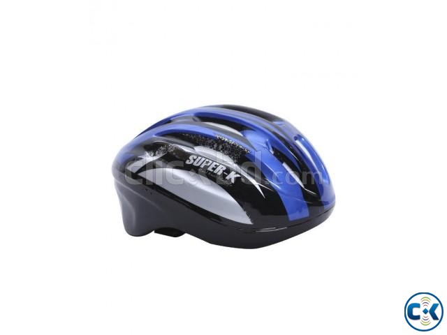 FT Super K Cycle Helmet -Blue large image 0