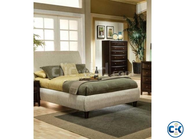 BACK CORVED AMERICAN DESIAN BED large image 0
