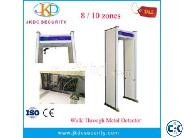 Large LCD Screen Walk Through Metal Detector JKDM-800A large image 0